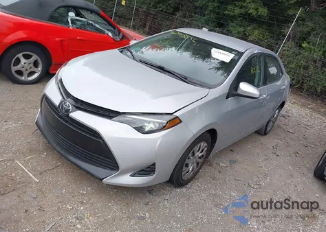 2018 Toyota Corolla Le из США, поврежденный, VIN 2T1BURHE6JC084673